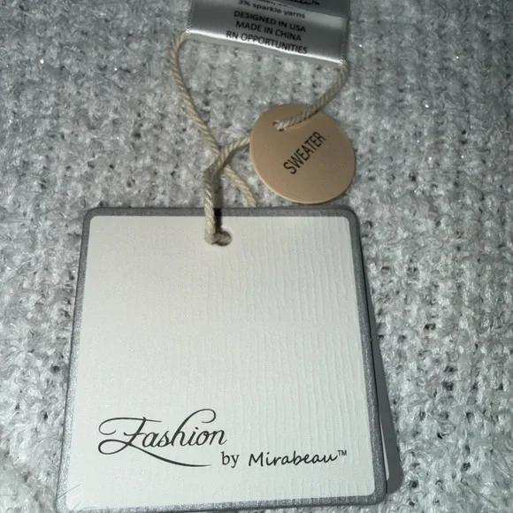 Fashion by Mirabeau Snowman Sequin Sparkling Christmas Sweater Size XL - Picture 7 of 9